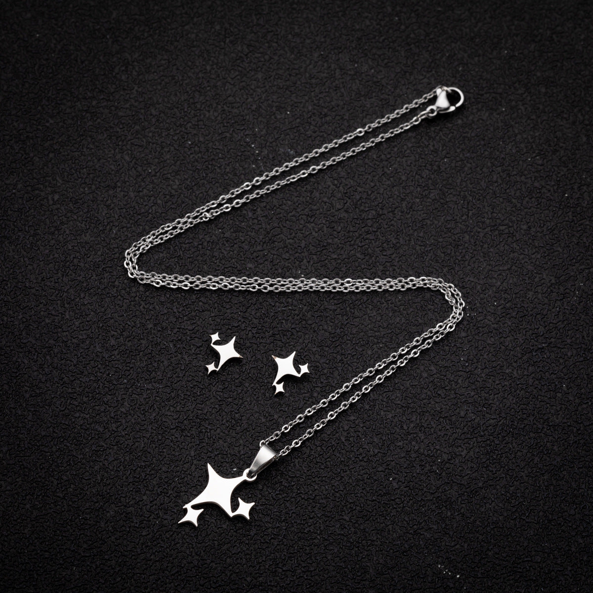 Collar inox chapado 298