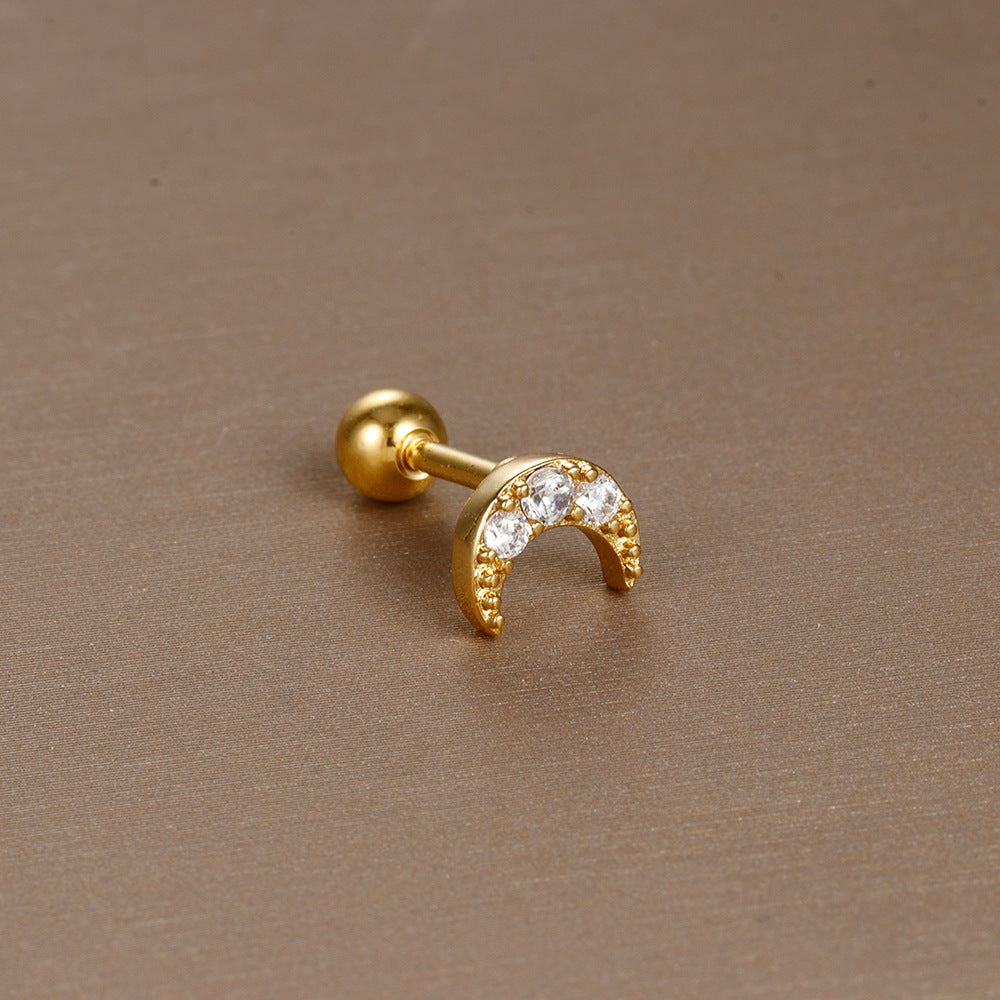 Piercing inox chapado 208