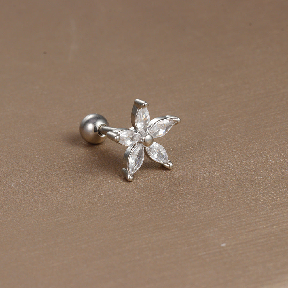 Piercing inox chapado 168