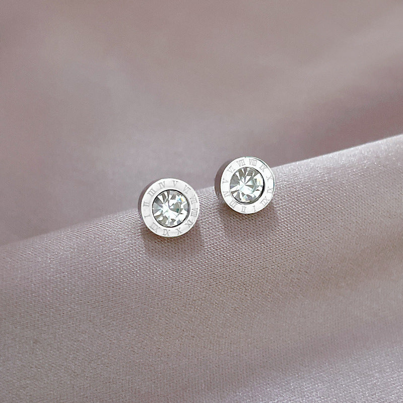 Aretes inox chapado 524