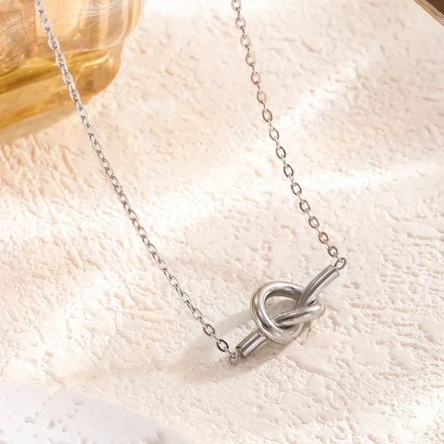 Collar inox chapado 337