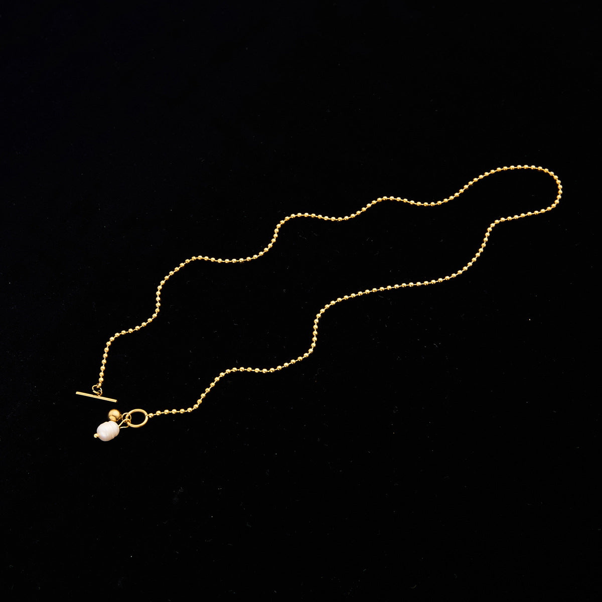 Collar inox, chapado 517