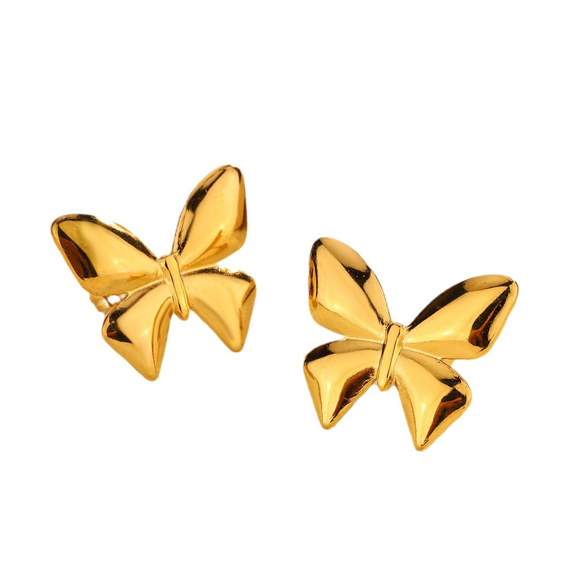 Aretes inox chapado 259