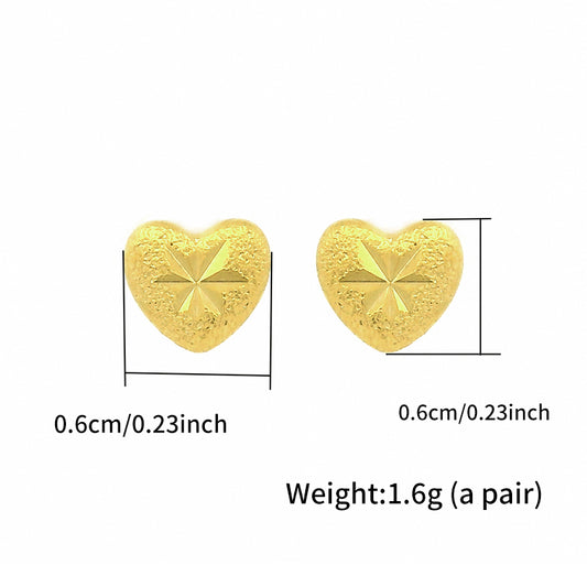 aretes inox, chapado 874