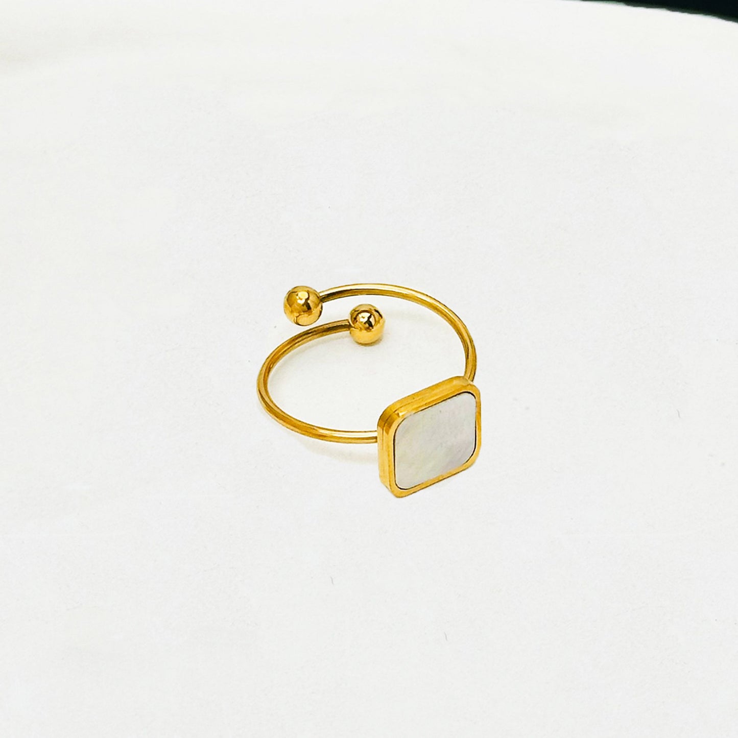 Anillo inox chapado 139