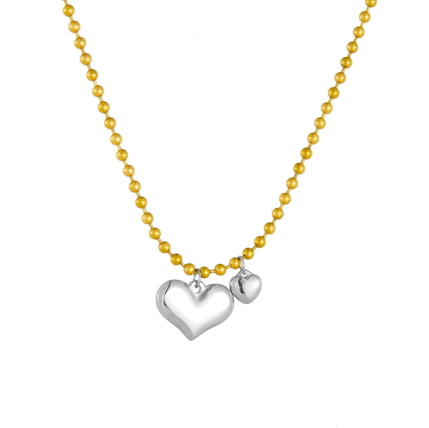 Collar inox chapado 13