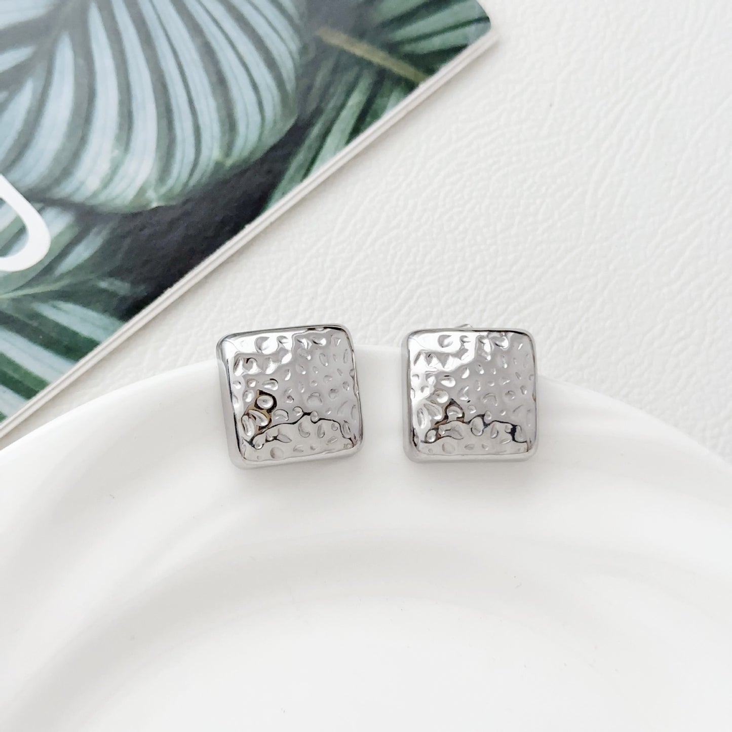 Aretes inox chapado 220