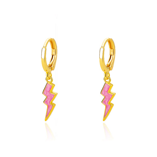 Aretes inox chapado 33