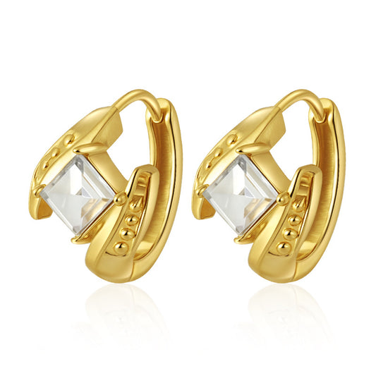 aretes inox, chapado 920