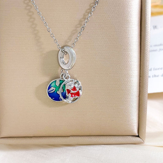 Collar inox, chapado 504