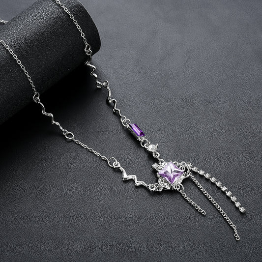 Collar inox, chapado 494