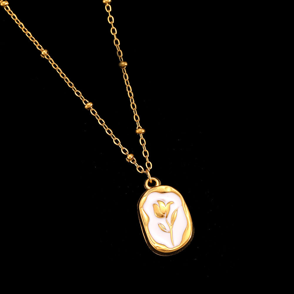 Collar inox chapado 315