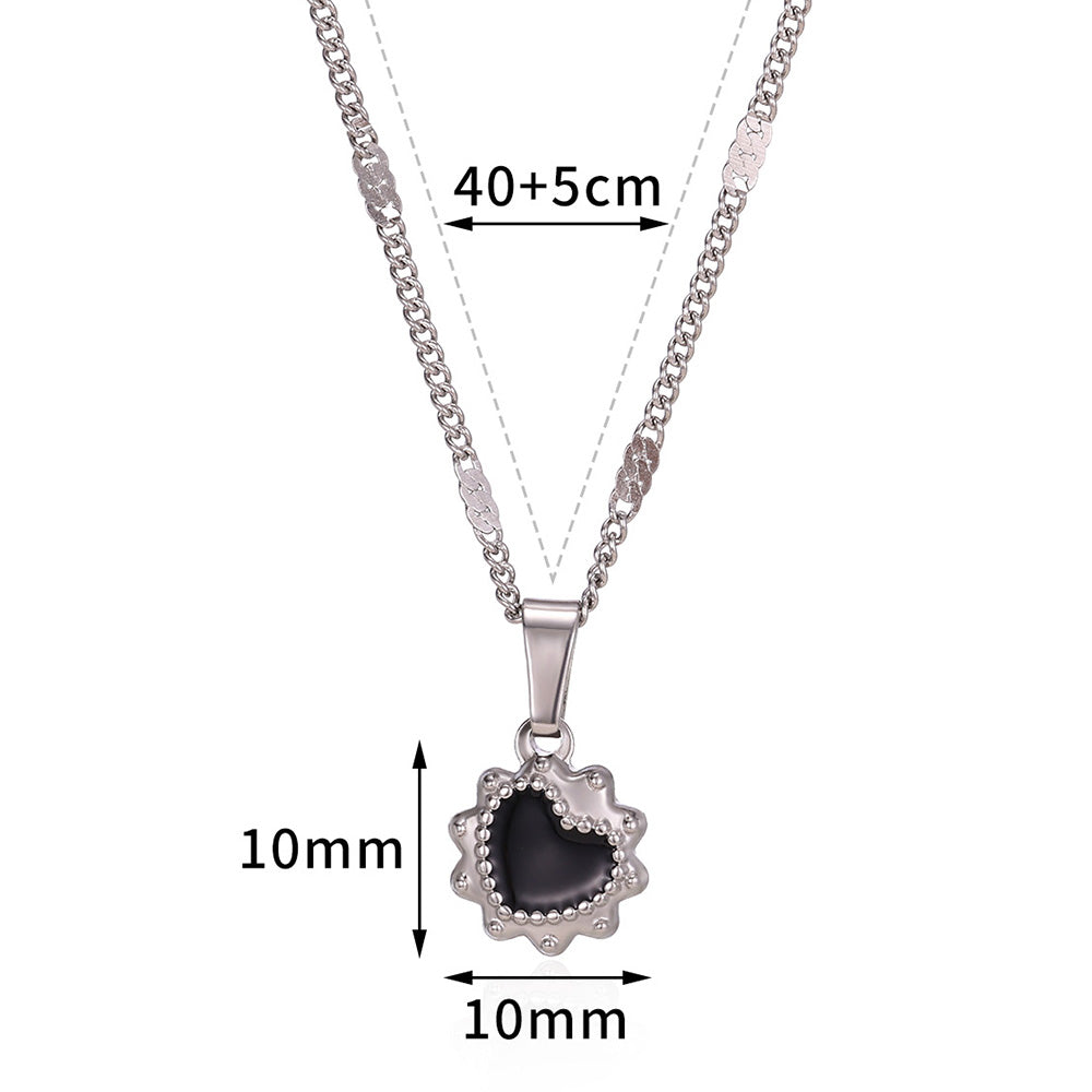 Collar inox chapado 30