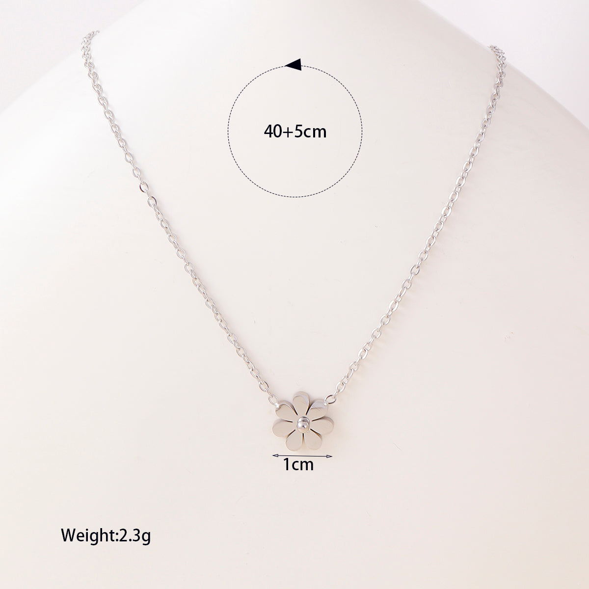 Collar inox chapado 230