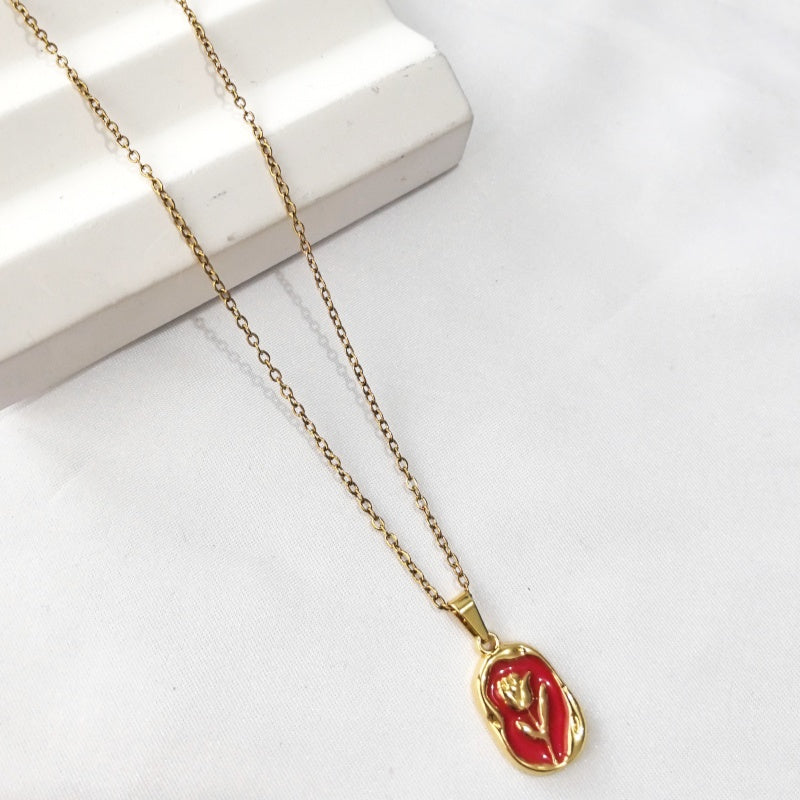 Collar inox chapado 184