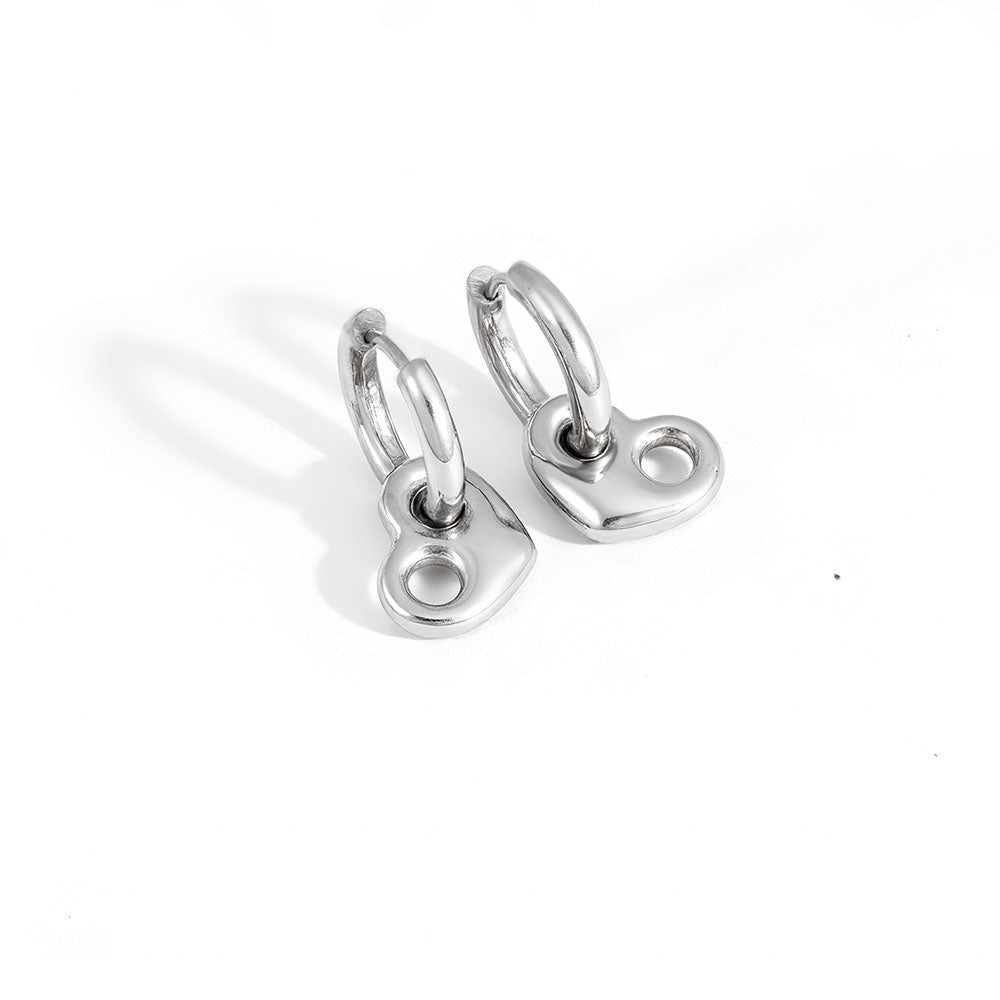 Aretes inox chapado 409