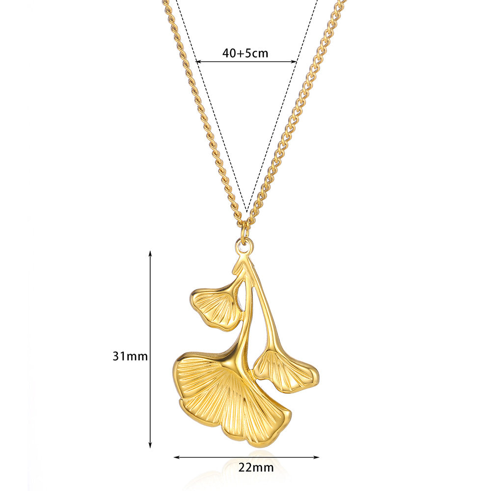 Collar inox chapado 186