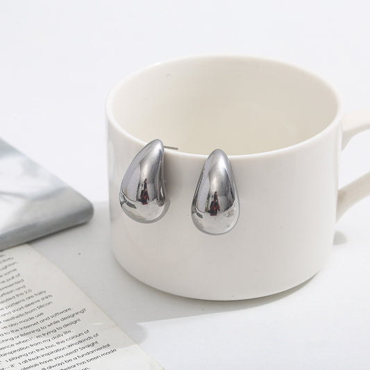 Aretes inox, chapado 292