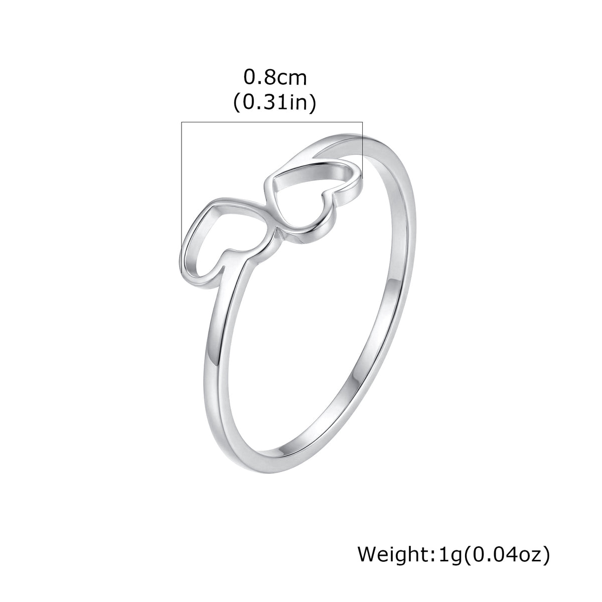 Anillos inox chapado 298 (Talla 6)