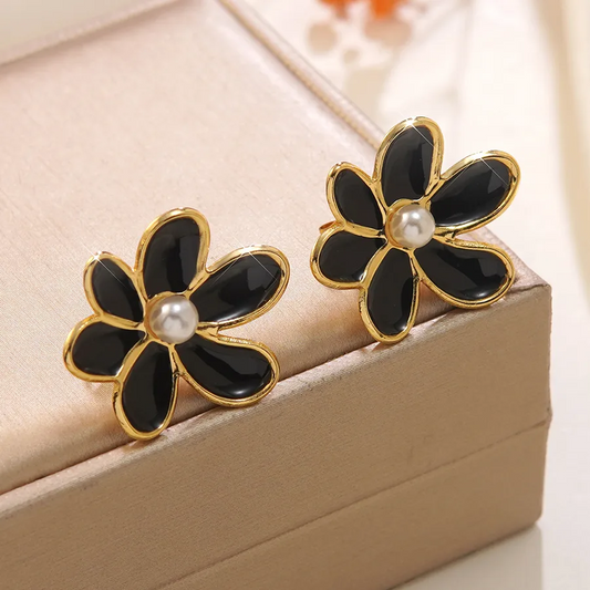 Aretes inox chapado 72