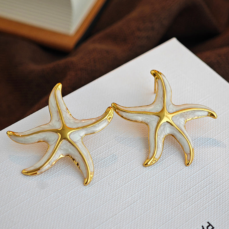 Aretes inox chapado 385