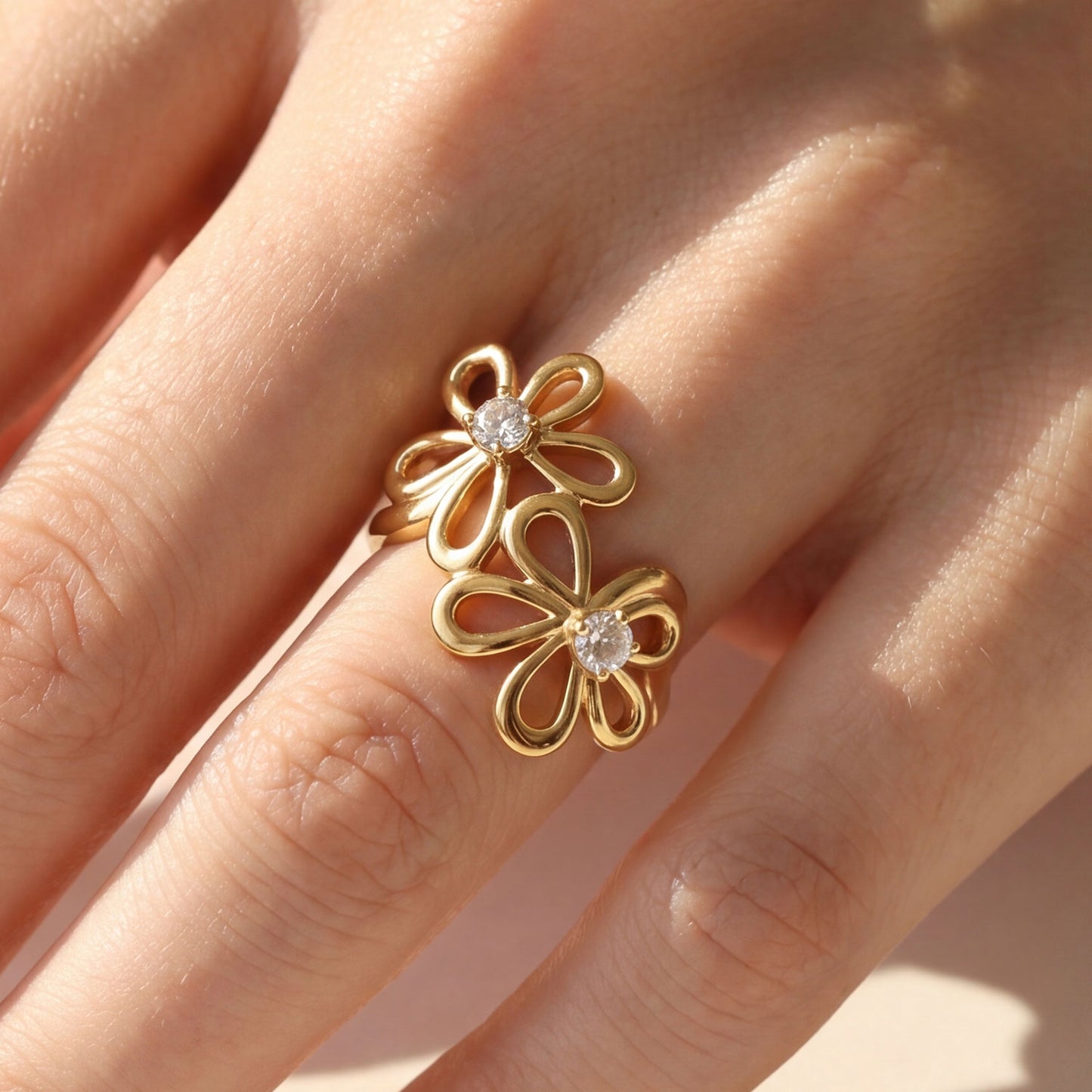 Anillo inox chapado 169