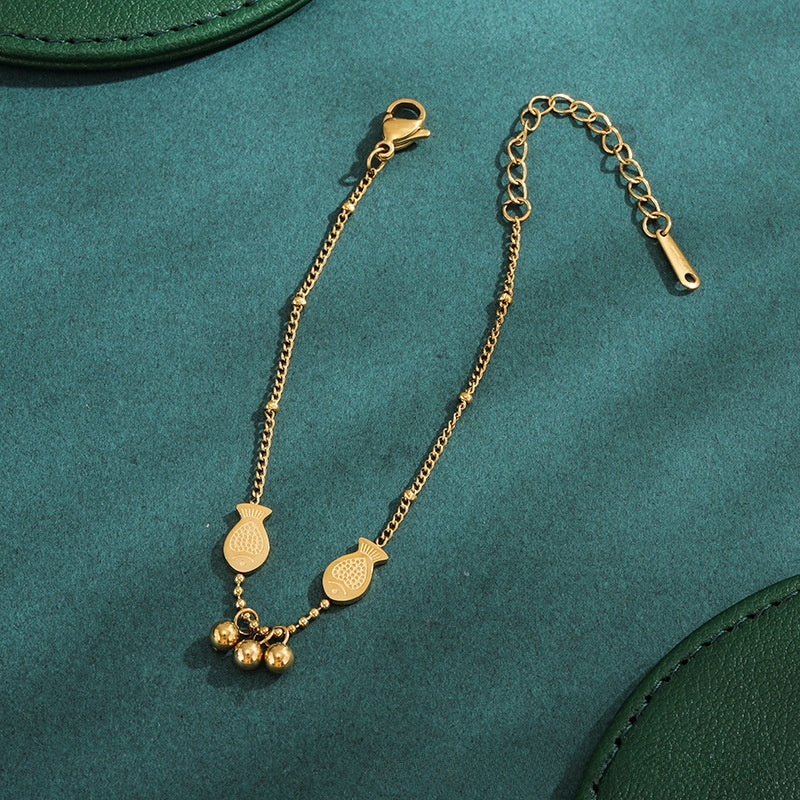 Collar inox chapado 307