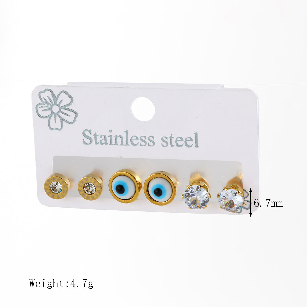 Aretes Inox 688