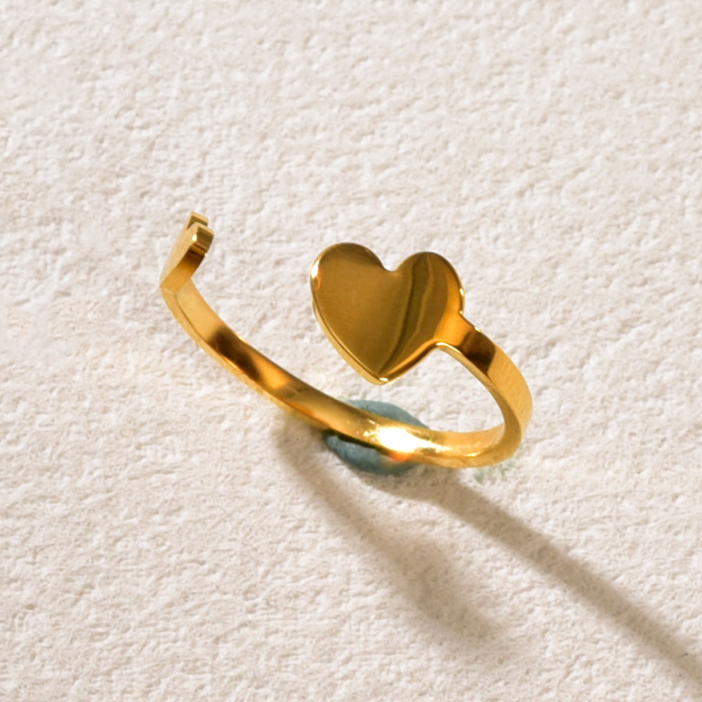 Anillo inox, chapado 36