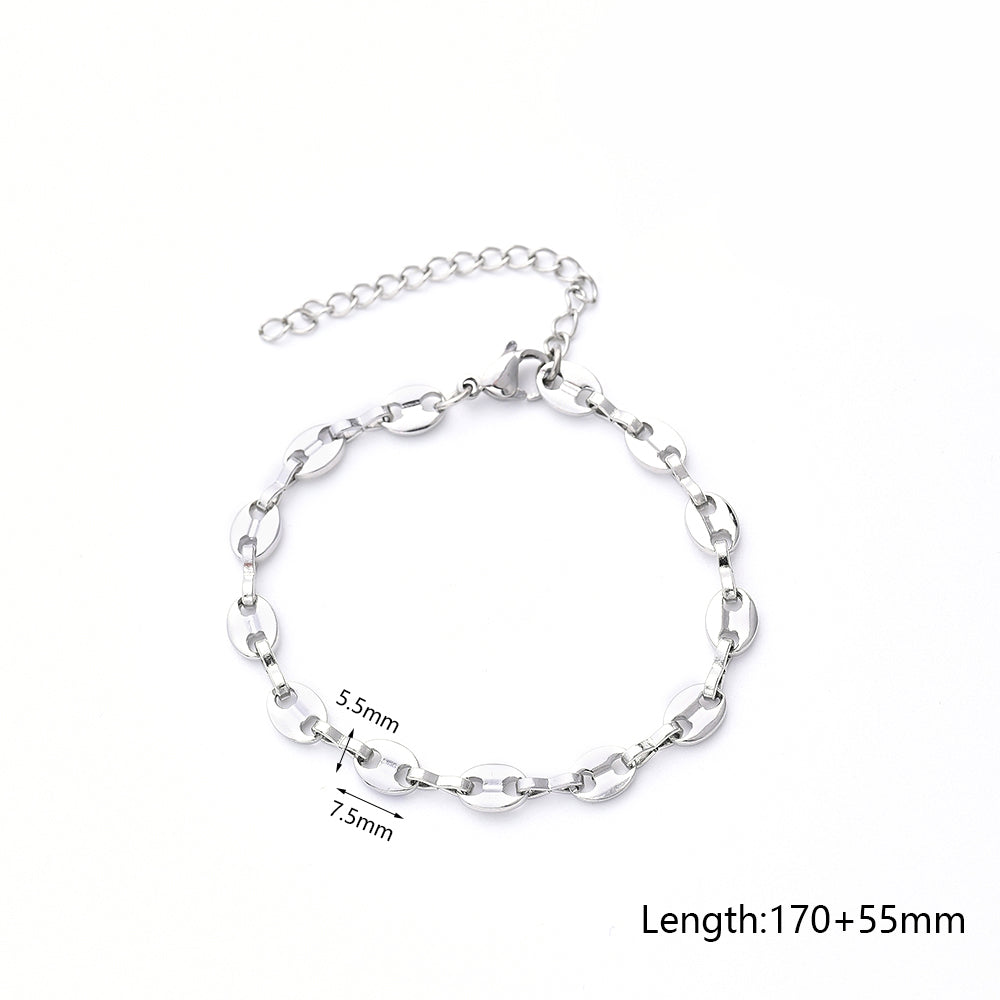 Manilla inox, chapado 96