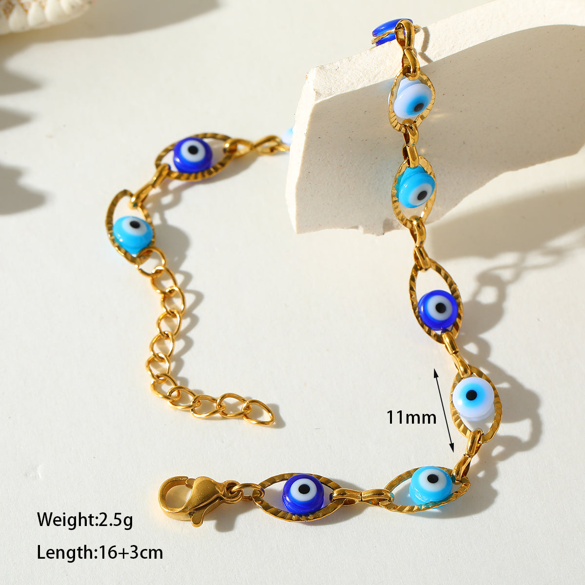 Manilla inox, chapado 101