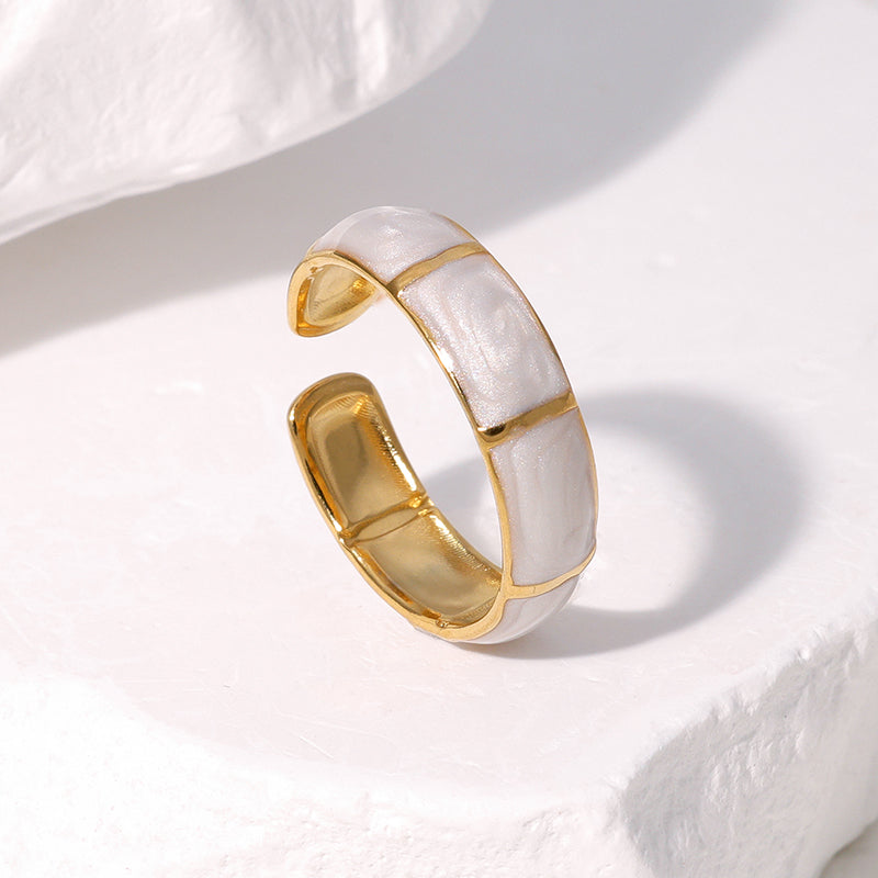 Inox 574 - chapado en oro 18k