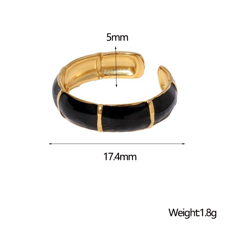 Inox 574 - chapado en oro 18k