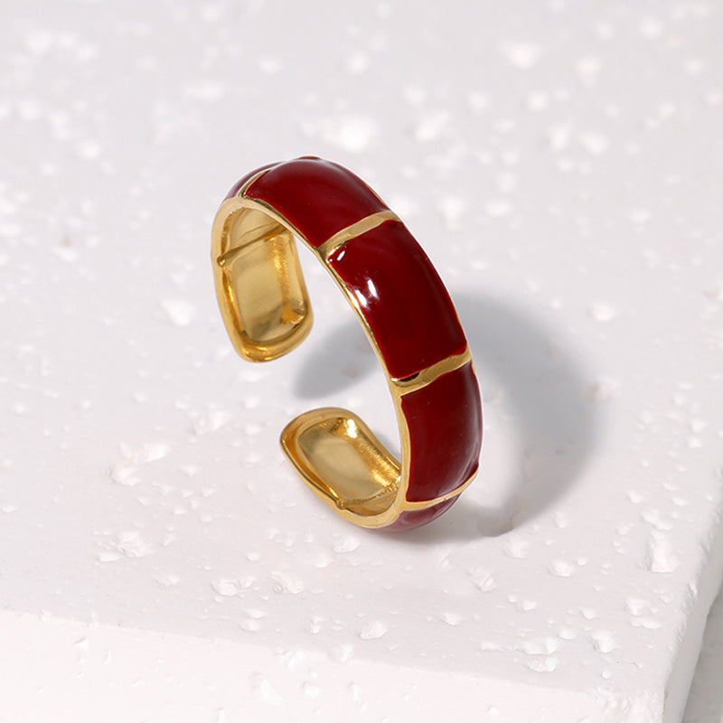 Inox 574 - chapado en oro 18k