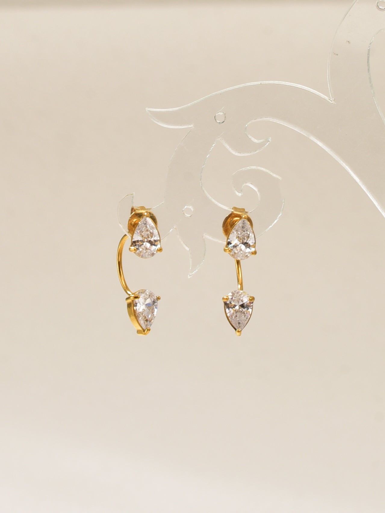 Aretes inox, chapado 269