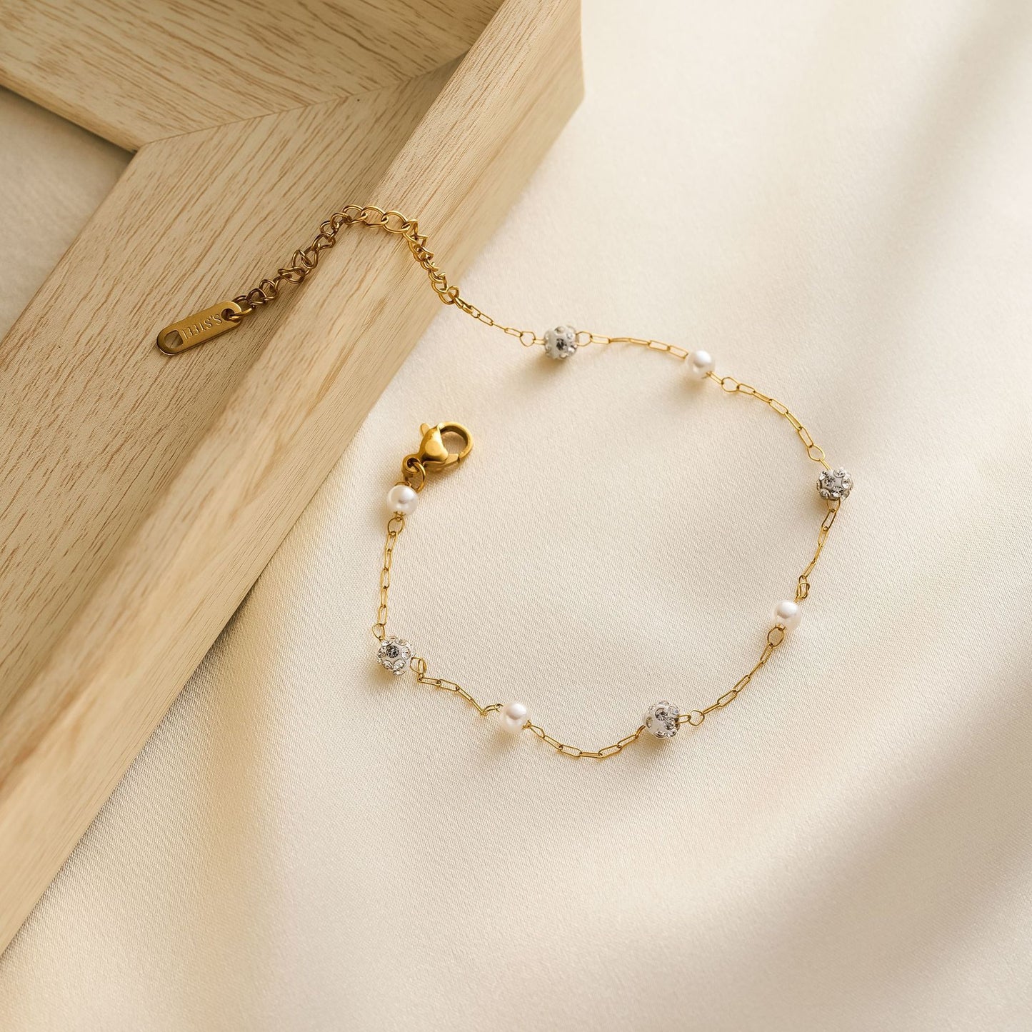 Manilla inox, chapado 105