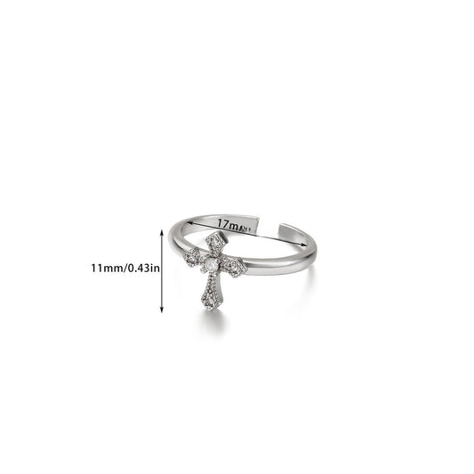 Anillo inox, chapado 56