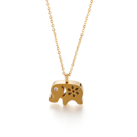 Collar inox, chapado 198