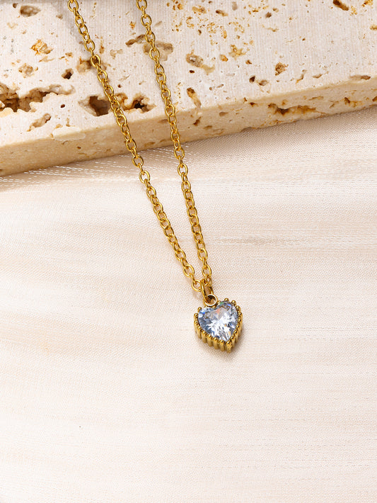 Collar inox, chapado 116