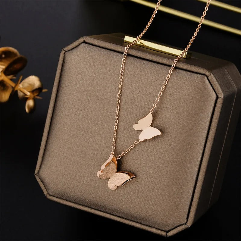 Collar inox, chapado 133