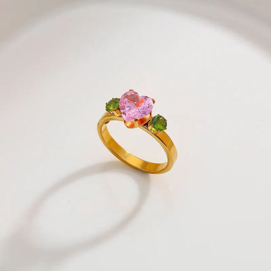 Anillo inox, chapado 116