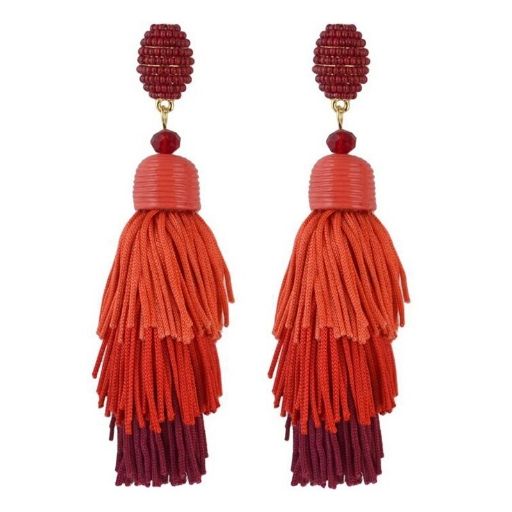 Aretes olivia orange