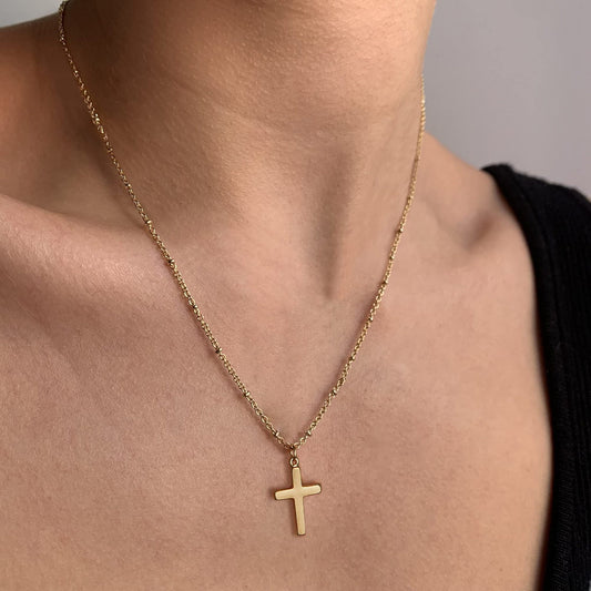 Collar inox chapado 282