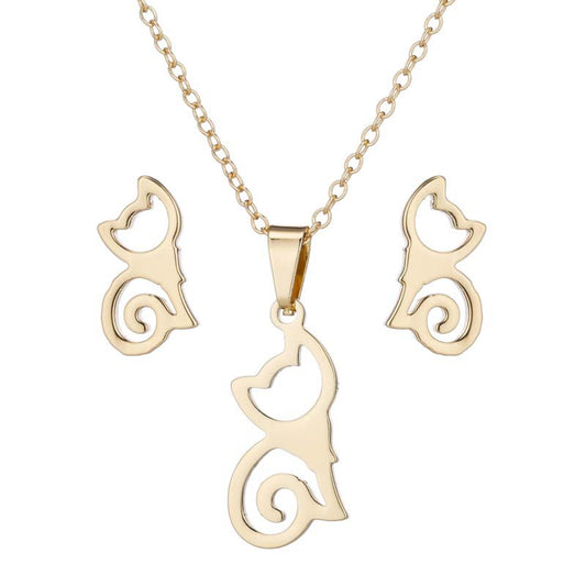 Collar inox chapado 324