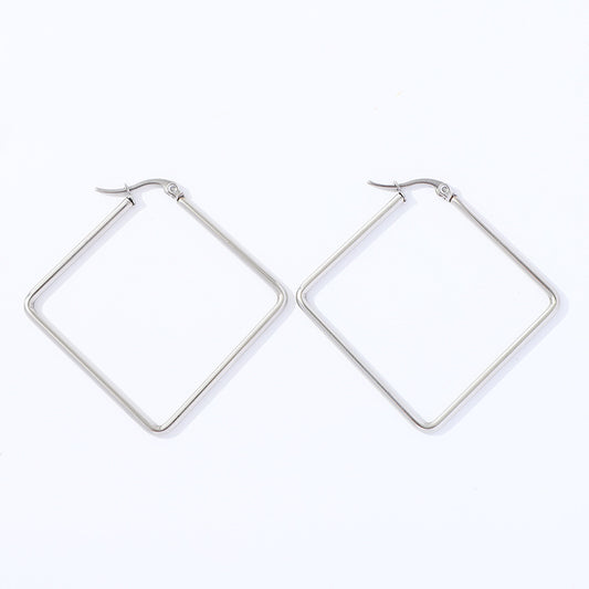 Aretes inox chapado 172