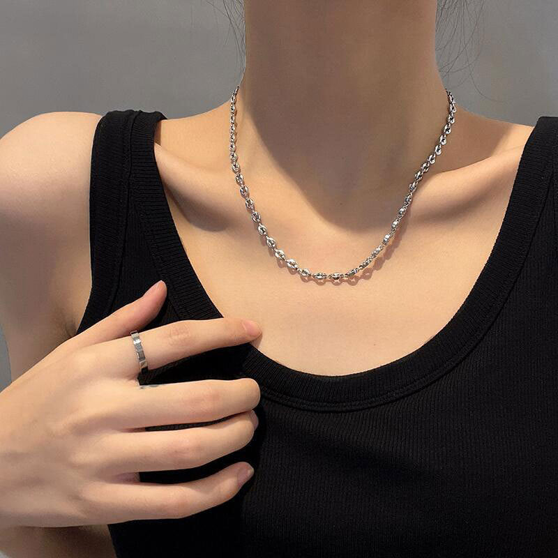 Collar inox chapado 284