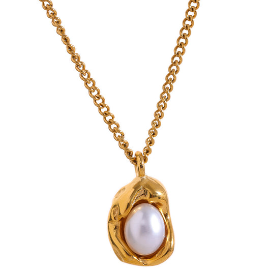 Collar inox chapado 120