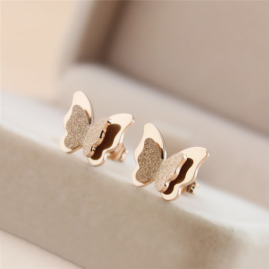 Aretes inox chapado 200
