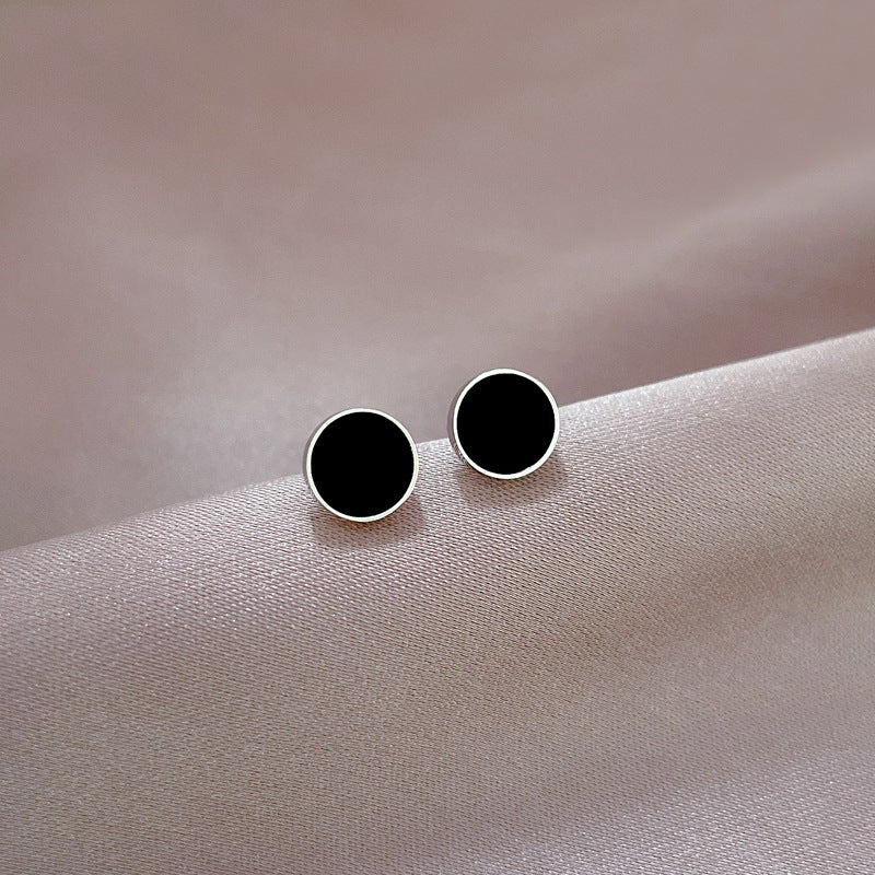Aretes inox chapado 389