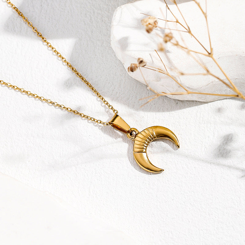 Collar inox chapado 107